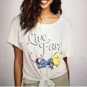 Wildfox Live Fast Tee